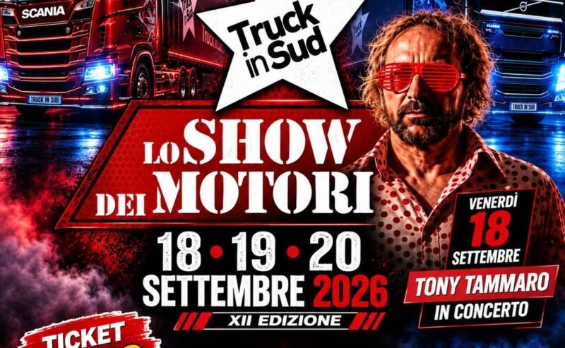 Ritorna la tre giorni di motori e spettacolo: “Truck in Sud”