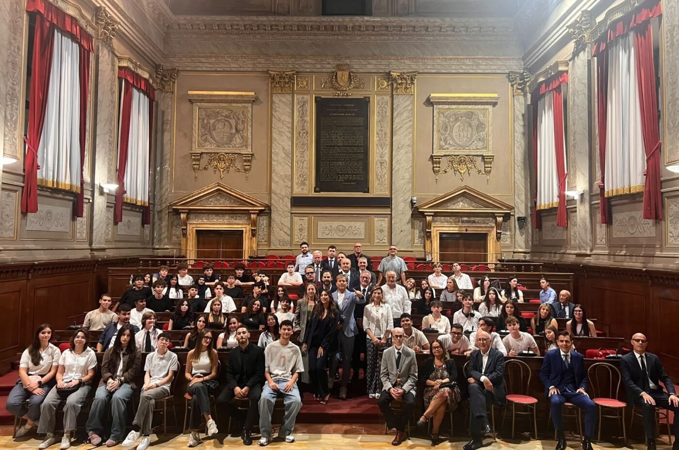 Grande partecipazione a Palazzo Valentini per la Giornata della Pace: i giovani protagonisti con la Fondazione Valori d’Italia