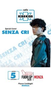 FuoriGP Monza 2026, Radio Kiss Kiss sorprende ancora con un altro ospite d’eccezione