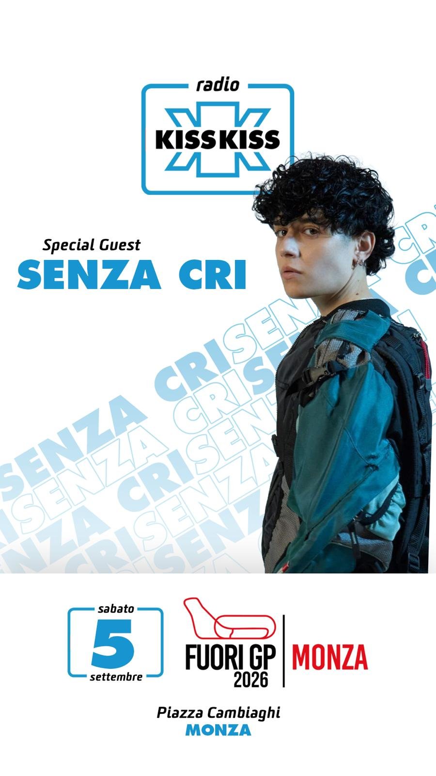 FuoriGP Monza 2026, Radio Kiss Kiss sorprende ancora con un altro ospite d’eccezione