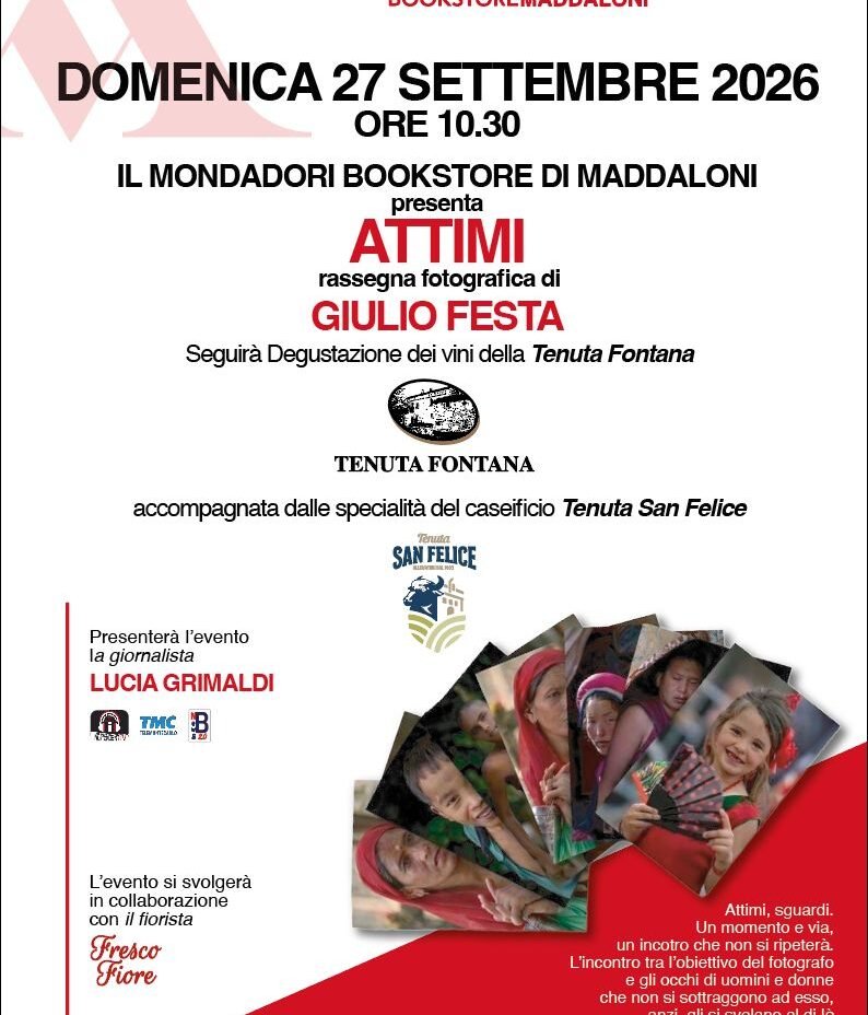 Il Mondadori Bookstore ospita il maestro Giulio Festa con la sua mostra “Attimi”
