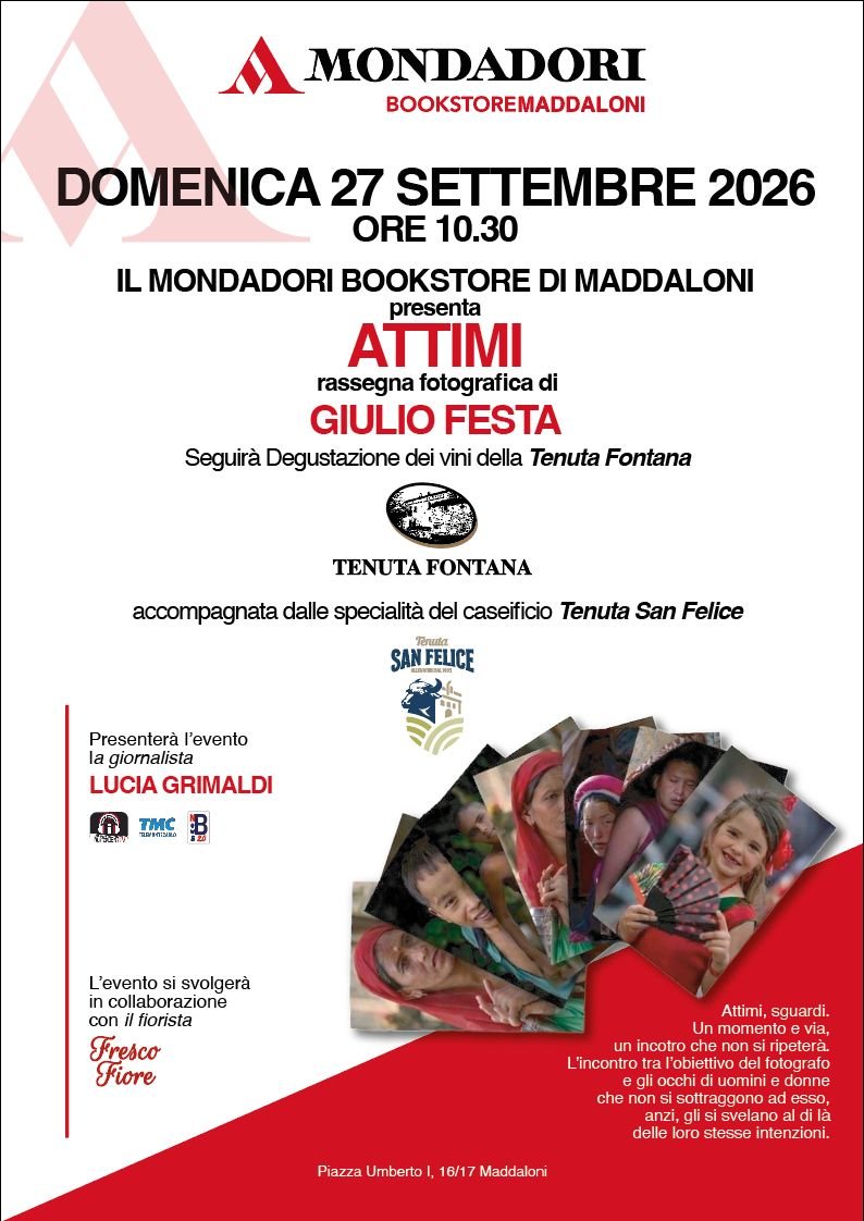 Il Mondadori Bookstore ospita il maestro Giulio Festa con la sua mostra “Attimi”