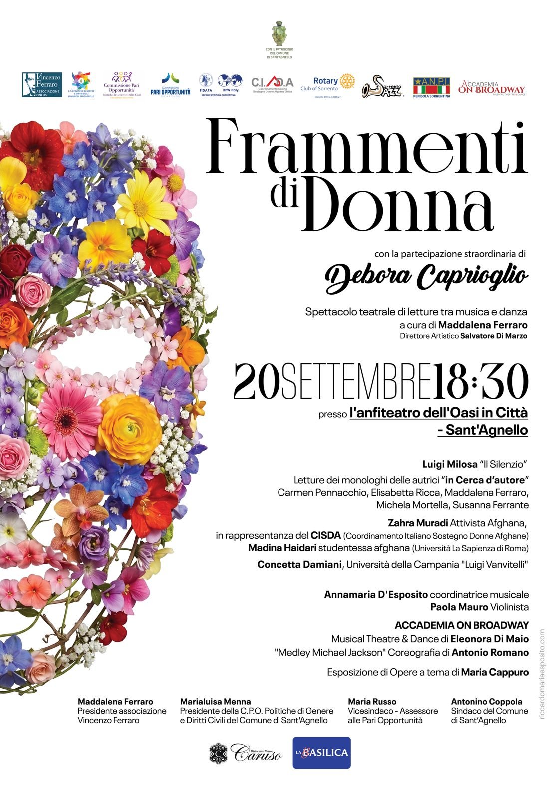 Frammenti di Donna: a Sant’Agnello l’arte e le voci delle autrici si fanno strumento di Pace​