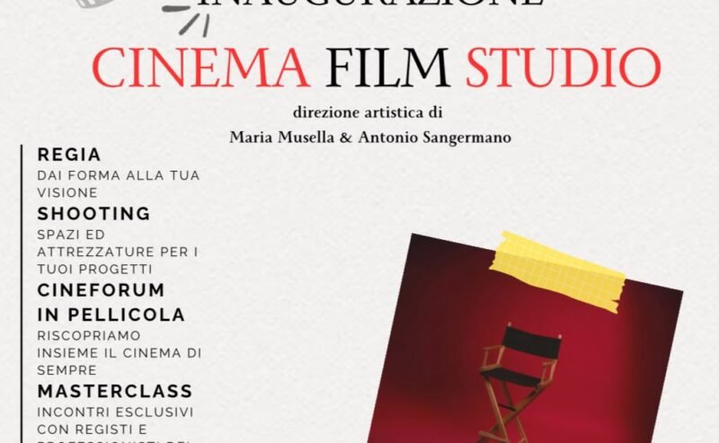 A Napoli Est nasce Cinema Film Studio