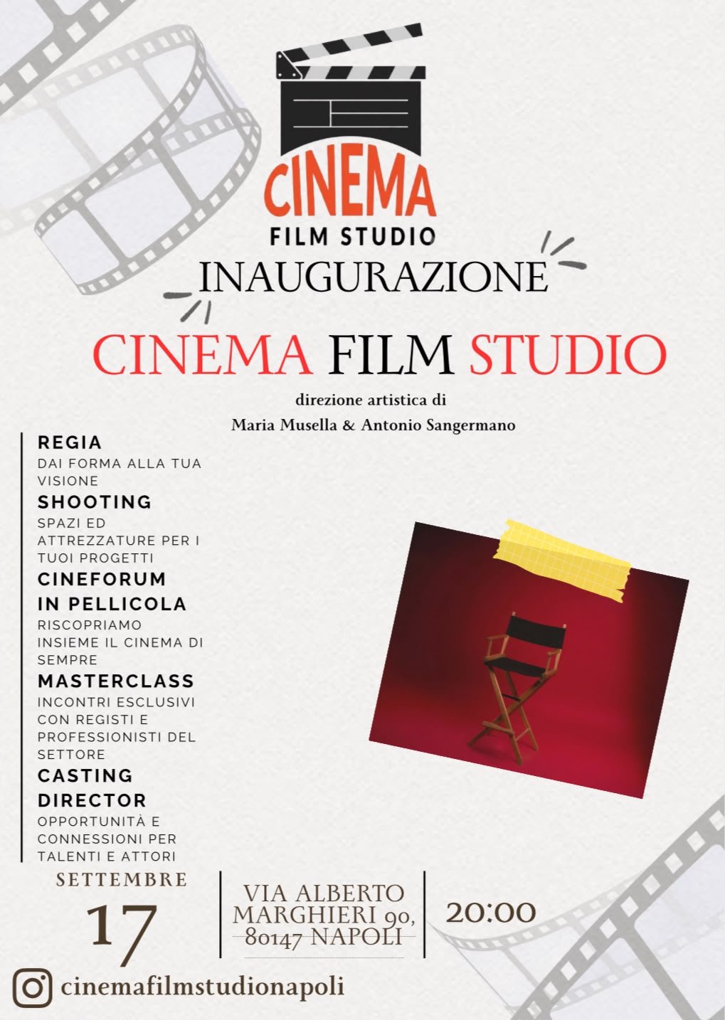 A Napoli Est nasce Cinema Film Studio
