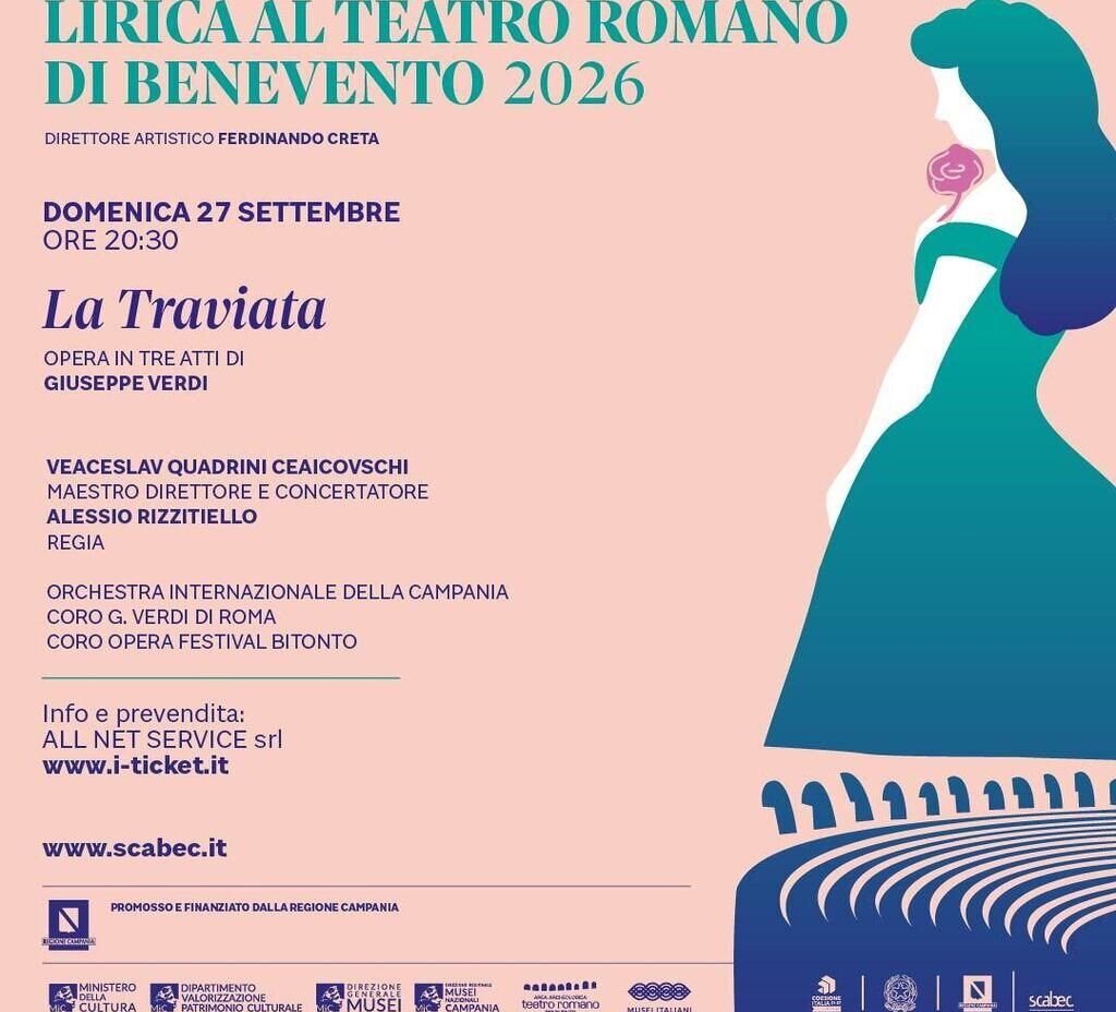 La grande lirica torna al Teatro romano di Benevento con “La traviata”