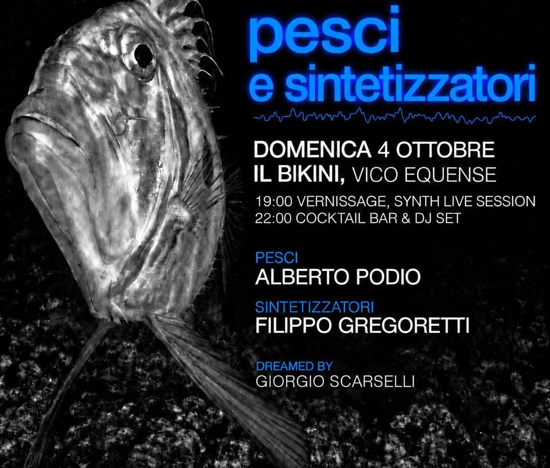 PESCI E SINTETIZZATORI PER IL BIKINI