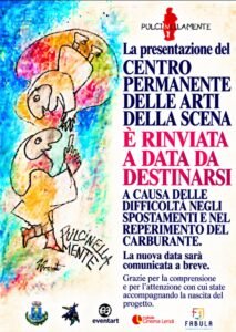Rinviata la presentazione di PulciNellaMente