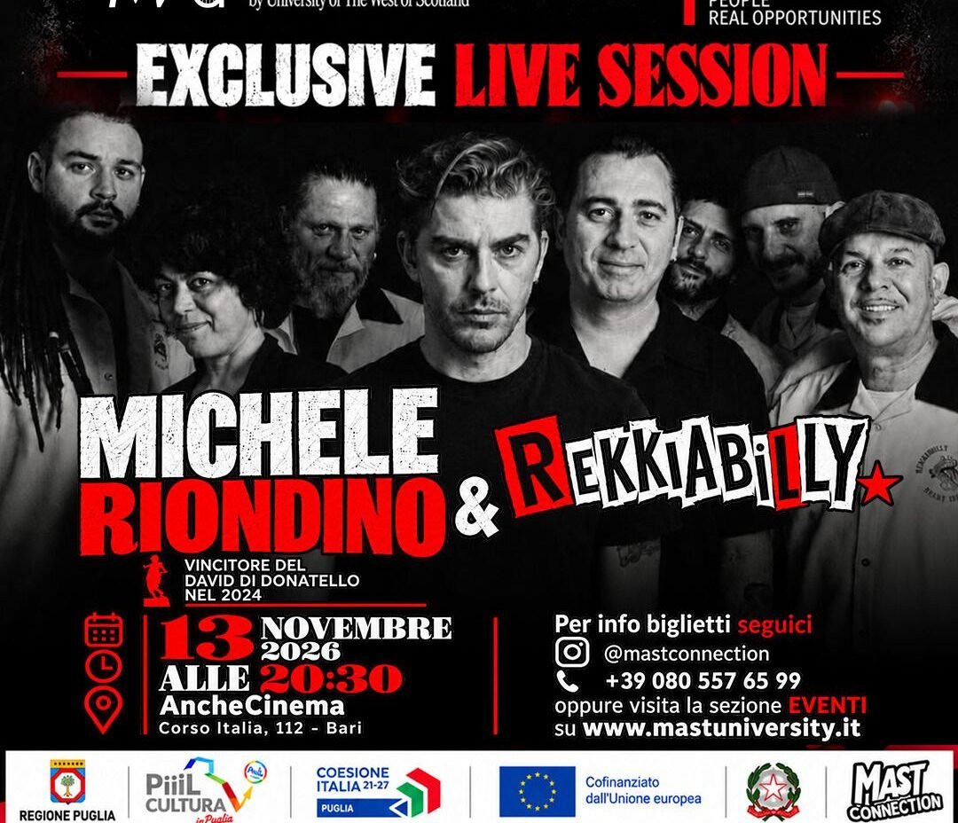MICHELE RIONDINO E I REKKIABILLY: LIVE A BARI