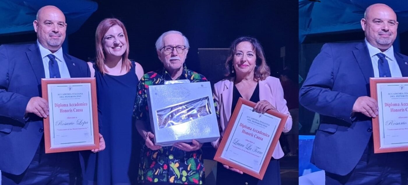 Conferimento di Ambasciatore Accademia del Peperoncino del Comune di Diamante